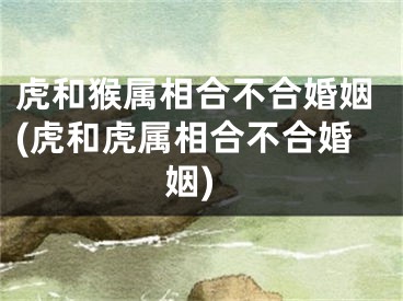 虎和猴属相合不合婚姻(虎和虎属相合不合婚姻)