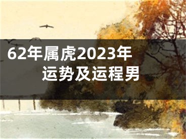 62年属虎2023年运势及运程男