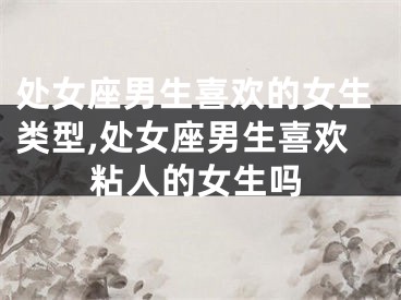 处女座男生喜欢的女生类型,处女座男生喜欢粘人的女生吗