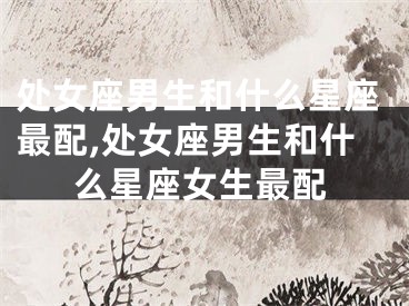 处女座男生和什么星座最配,处女座男生和什么星座女生最配