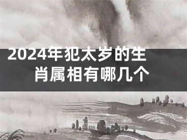 2024年犯太岁的生肖属相有哪几个