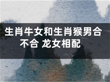 生肖牛女和生肖猴男合不合 龙女相配