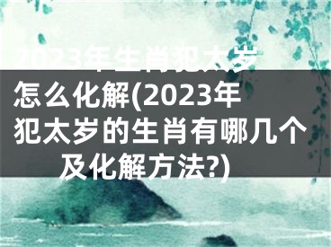 2023年生肖犯太岁怎么化解(2023年犯太岁的生肖有哪几个及化解方法?)