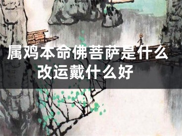 属鸡本命佛菩萨是什么 改运戴什么好