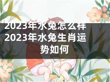 2023年水兔怎么样2023年水兔生肖运势如何