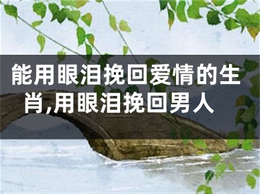 能用眼泪挽回爱情的生肖,用眼泪挽回男人
