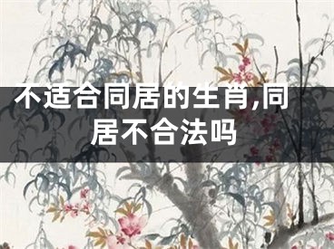 不适合同居的生肖,同居不合法吗