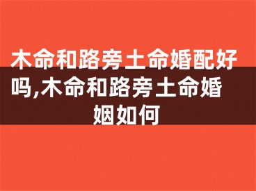 木命和路旁土命婚配好吗,木命和路旁土命婚姻如何