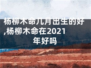 杨柳木命几月出生的好,杨柳木命在2021年好吗