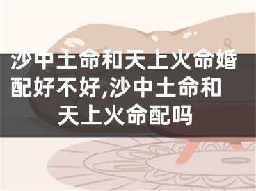 沙中土命和天上火命婚配好不好,沙中土命和天上火命配吗