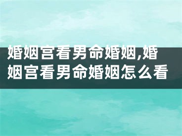 婚姻宫看男命婚姻,婚姻宫看男命婚姻怎么看