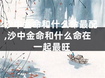 沙中金命和什么命最配,沙中金命和什么命在一起最旺