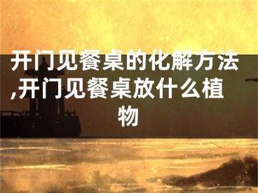 开门见餐桌的化解方法,开门见餐桌放什么植物