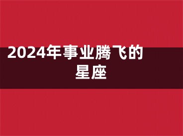 2024年事业腾飞的星座