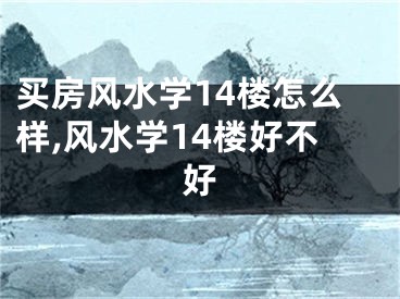 买房风水学14楼怎么样,风水学14楼好不好