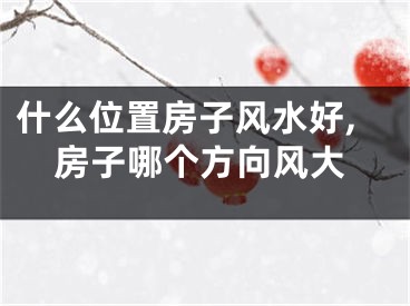什么位置房子风水好,房子哪个方向风大