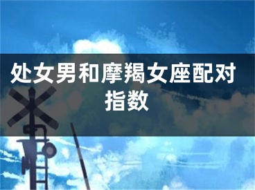 处女男和摩羯女座配对指数
