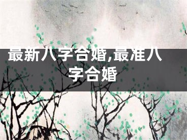 最新八字合婚,最准八字合婚