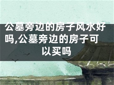 公墓旁边的房子风水好吗,公墓旁边的房子可以买吗