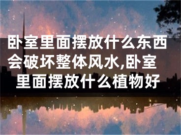 卧室里面摆放什么东西会破坏整体风水,卧室里面摆放什么植物好