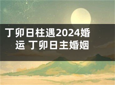 丁卯日柱遇2024婚运 丁卯日主婚姻