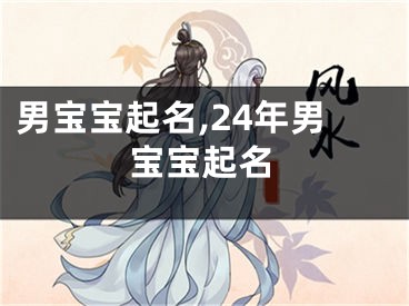 男宝宝起名,24年男宝宝起名
