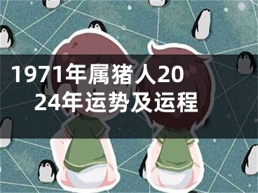 1971年属猪人2024年运势及运程