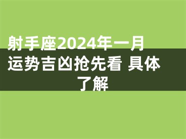 射手座2024年一月运势吉凶抢先看 具体了解