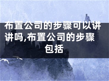 布置公司的步骤可以讲讲吗,布置公司的步骤包括