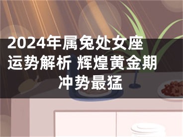 2024年属兔处女座运势解析 辉煌黄金期冲势最猛