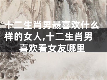 十二生肖男最喜欢什么样的女人,十二生肖男喜欢看女友哪里