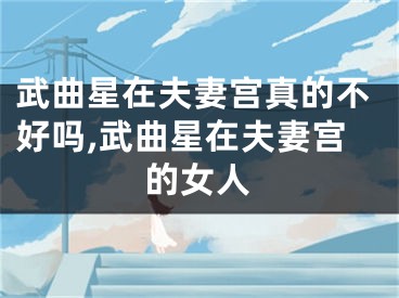 武曲星在夫妻宫真的不好吗,武曲星在夫妻宫的女人