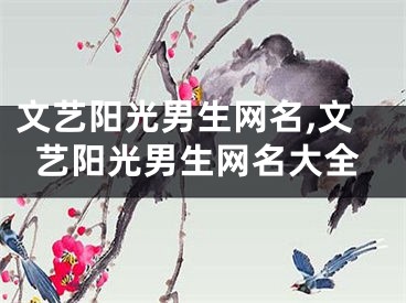 文艺阳光男生网名,文艺阳光男生网名大全