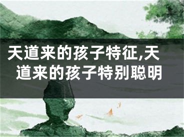天道来的孩子特征,天道来的孩子特别聪明