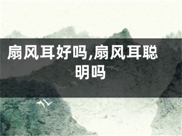 扇风耳好吗,扇风耳聪明吗