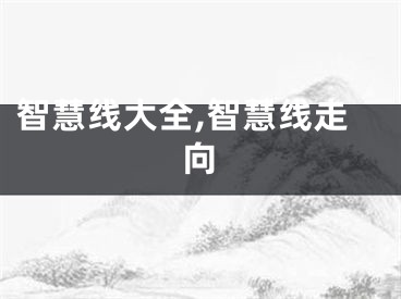 智慧线大全,智慧线走向