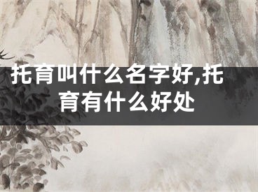 托育叫什么名字好,托育有什么好处