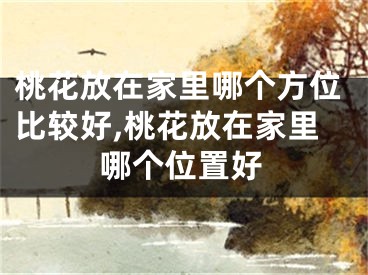 桃花放在家里哪个方位比较好,桃花放在家里哪个位置好