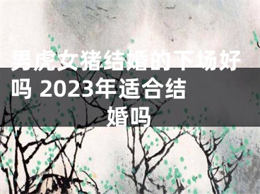 男虎女猪结婚的下场好吗 2023年适合结婚吗