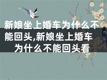 新娘坐上婚车为什么不能回头,新娘坐上婚车为什么不能回头看