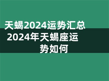 天蝎2024运势汇总 2024年天蝎座运势如何