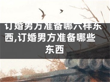 订婚男方准备哪六样东西,订婚男方准备哪些东西