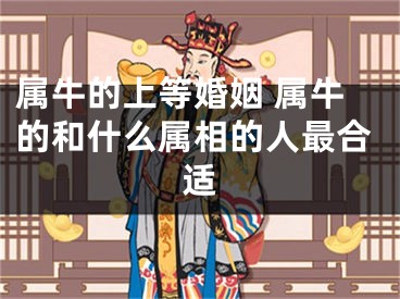 属牛的上等婚姻 属牛的和什么属相的人最合适