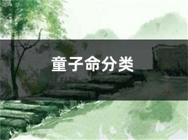 童子命分类