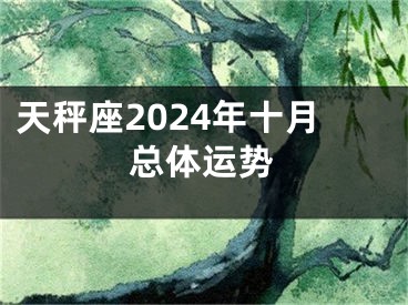 天秤座2024年十月总体运势