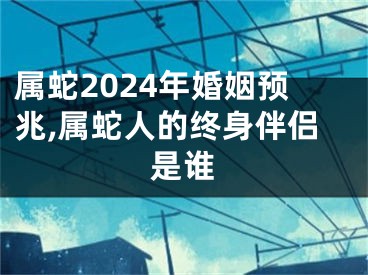 属蛇2024年婚姻预兆,属蛇人的终身伴侣是谁
