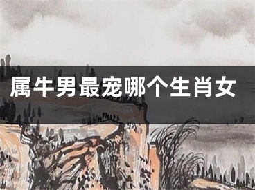 属牛男最宠哪个生肖女