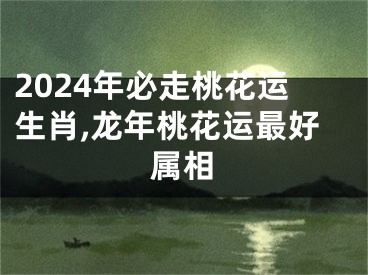 2024年必走桃花运生肖,龙年桃花运最好属相