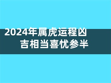 2024年属虎运程凶吉相当喜忧参半