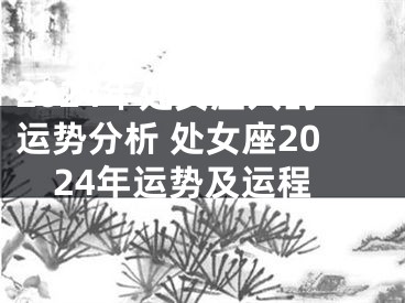 2024年处女座人的运势分析 处女座2024年运势及运程